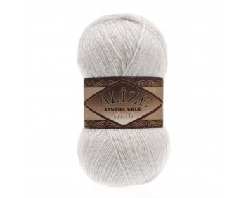 Farbe 599 bone - Alize Angora Gold Simli 100g