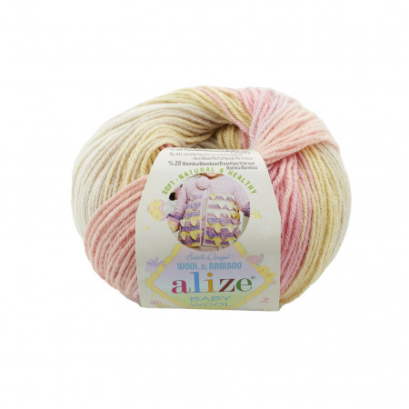 Farbe 2807 - ALIZE Baby Wool Batik 50g *
