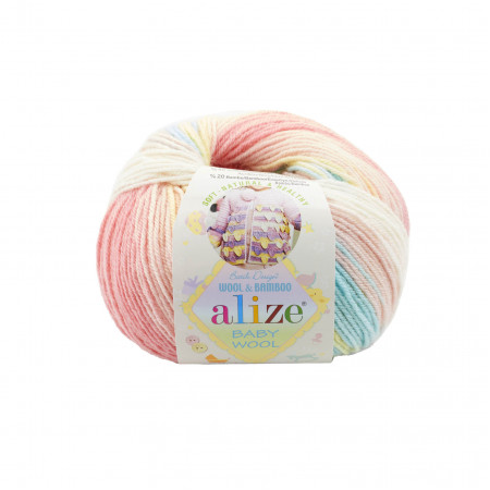 Farbe 3045 - ALIZE Baby Wool Batik 50g