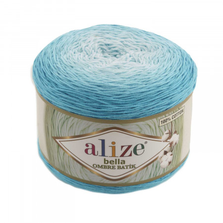 Farbe 7409 - ALIZE Bella Ombre Batik 250g Baumwolle