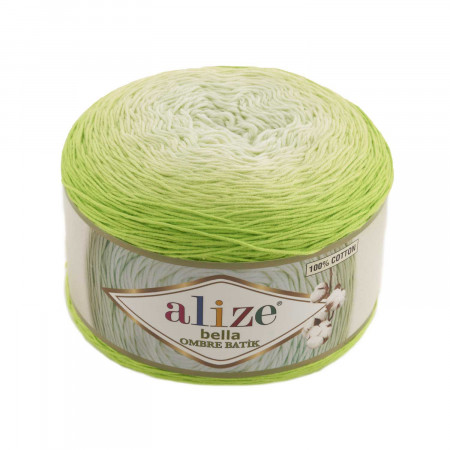 Farbe 7412 - ALIZE Bella Ombre Batik 250g Baumwolle