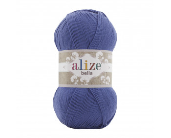 Farbe 333 indigo - ALIZE Bella Uni 100g Baumwolle