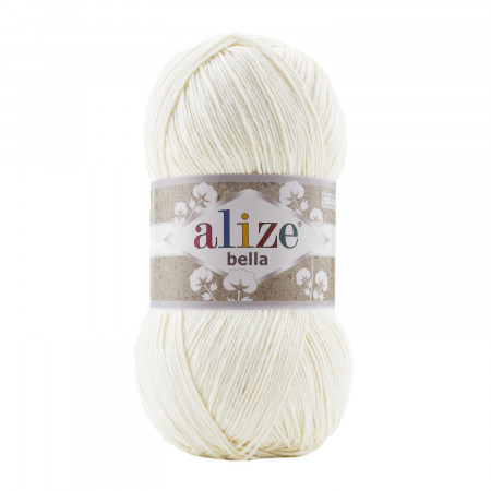 Farbe 62 - ALIZE Bella Uni 100g Baumwolle