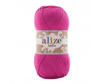 Farbe 822 fuchsia - ALIZE Bella Uni 100g Baumwolle