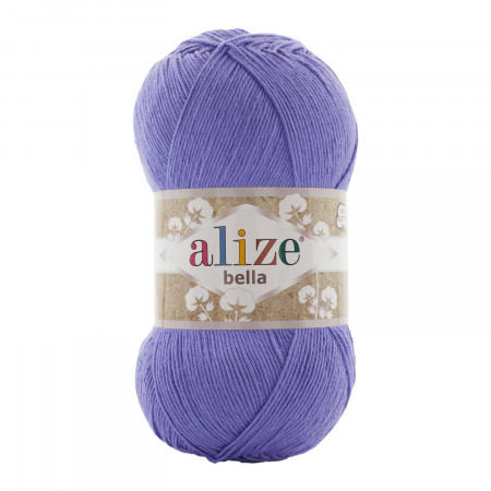 Farbe 851 lila - ALIZE Bella Uni 100g Baumwolle