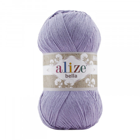 Farbe 158 lavendel - ALIZE Bella Uni 100g Baumwolle