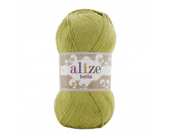 Farbe 165 pistazie - ALIZE Bella Uni 100g Baumwolle