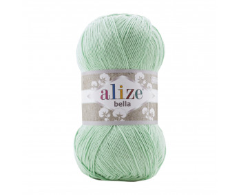 Farbe 266 mint - ALIZE Bella Uni 100g Baumwolle