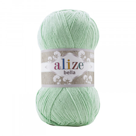 Farbe 266 mint - ALIZE Bella Uni 100g Baumwolle