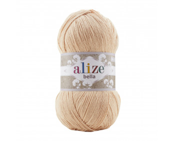 Farbe 417 nude - ALIZE Bella Uni 100g Baumwolle