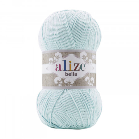 Farbe 514 winter sky - ALIZE Bella Uni 100g Baumwolle