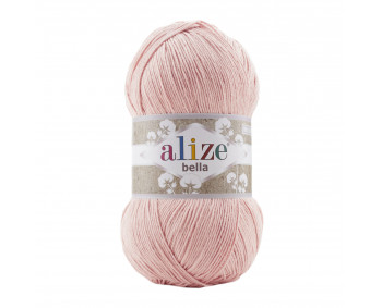 Farbe 613 blush - ALIZE Bella Uni 100g Baumwolle