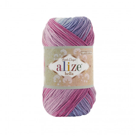 Farbe 3686 - ALIZE Bella Batik 100g Baumwolle