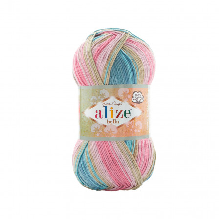 Farbe 2970 - ALIZE Bella Batik 100g Baumwolle