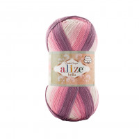 Farbe 3302 - ALIZE Bella Batik 100g Baumwolle