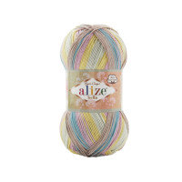 Farbe 8091 - ALIZE Bella Batik 100g Baumwolle