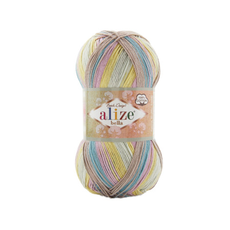Farbe 8091 - ALIZE Bella Batik 100g Baumwolle