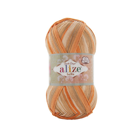 Farbe 8095 - ALIZE Bella Batik 100g Baumwolle
