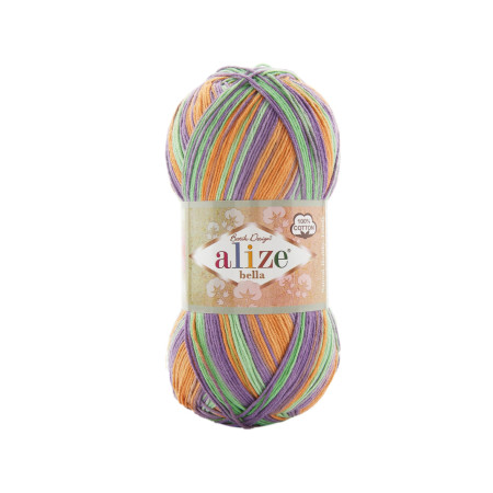 Farbe 8098 - ALIZE Bella Batik 100g Baumwolle