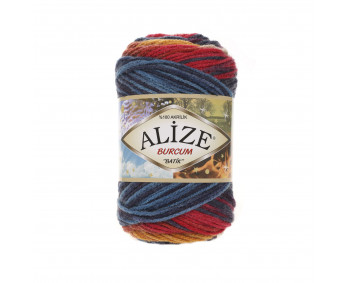 Farbe 4340 - ALIZE Burcum Batik 100g