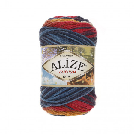 Farbe 4340 - ALIZE Burcum Batik 100g