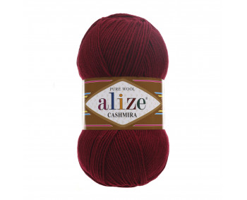 Farbe 57 bordo - Alize Cashmira 100g - Pure Wool