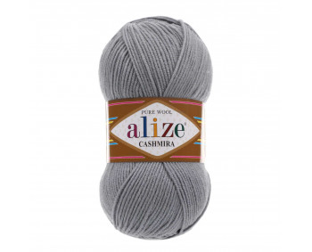 Farbe 87 mittelgrau - Alize Cashmira 100g - Pure Wool