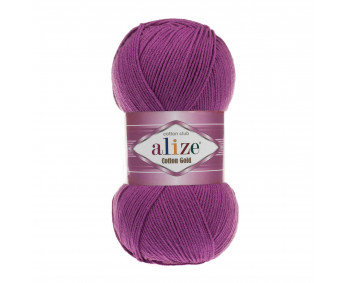 Farbe 122 viola - ALIZE Cotton Gold Uni 100g