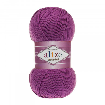 Farbe 122 viola - ALIZE Cotton Gold Uni 100g
