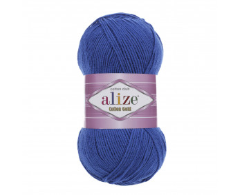 Farbe 141 blau - ALIZE Cotton Gold Uni 100g