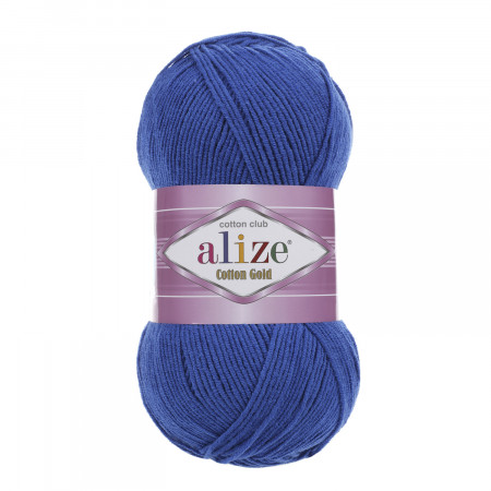 Farbe 141 blau - ALIZE Cotton Gold Uni 100g