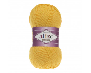 Farbe 216 gelb - ALIZE Cotton Gold Uni 100g