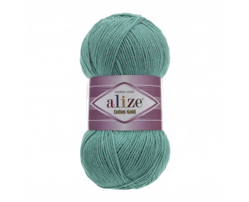 Farbe 610 jade - ALIZE Cotton Gold Uni 100g