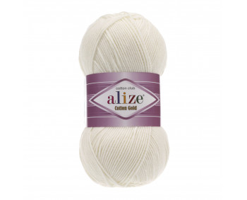 Farbe 62 cream - ALIZE Cotton Gold Uni 100g