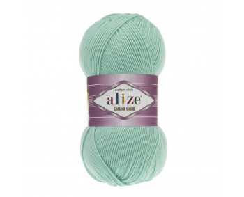 Farbe 15 mint - ALIZE Cotton Gold Uni 100g