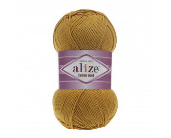 Farbe 02 senf - ALIZE Cotton Gold Uni 100g