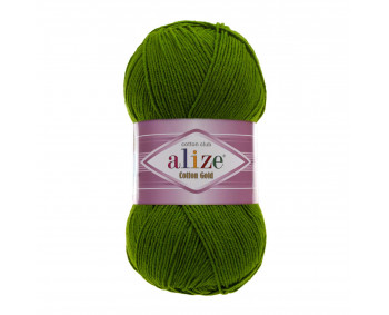 Farbe 35 grün - ALIZE Cotton Gold Uni 100g