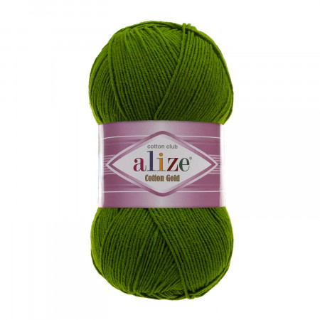 Farbe 35 grün - ALIZE Cotton Gold Uni 100g