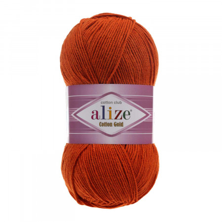 Farbe 36 terra - ALIZE Cotton Gold Uni 100g