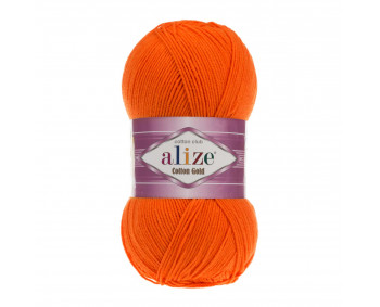 Farbe 37 orange - ALIZE Cotton Gold Uni 100g