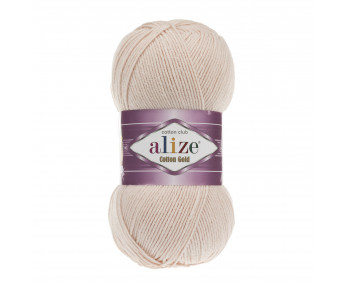 Farbe 382 nude - ALIZE Cotton Gold Uni 100g