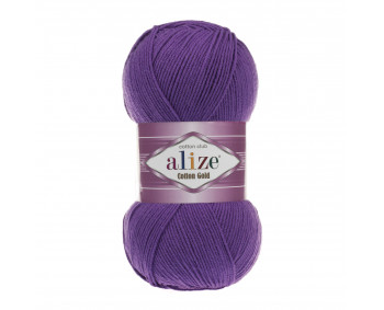 Farbe 44 purple - ALIZE Cotton Gold Uni 100g
