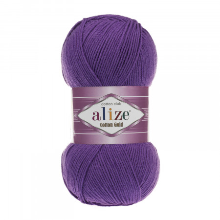 Farbe 44 purple - ALIZE Cotton Gold Uni 100g