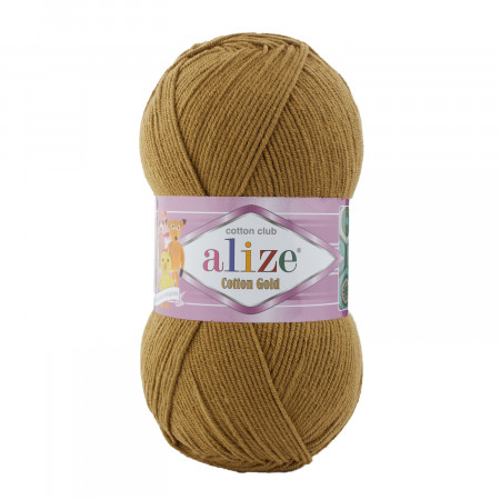 Farbe 782 khaki - ALIZE Cotton Gold Uni 100g
