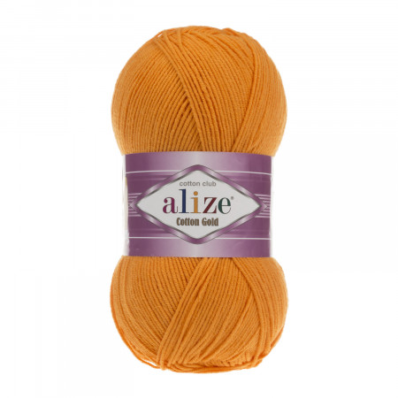 Farbe 83 kürbis - ALIZE Cotton Gold Uni 100g