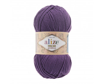 Farbe 44 lila - Alize Cotton Gold Pratica 100g