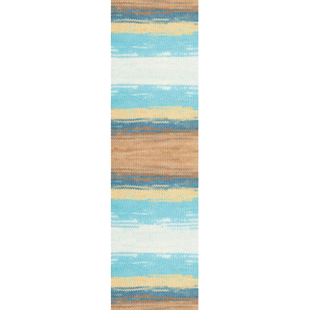 Farbe 7938 - ALIZE Cotton Gold Batik 100g
