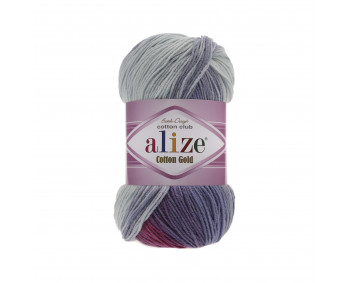 Farbe 3686 - ALIZE Cotton Gold Batik 100g