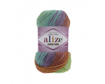 Farbe 4530 - ALIZE Cotton Gold Batik 100g