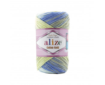 Farbe 6786 - ALIZE Cotton Gold Batik 100g
